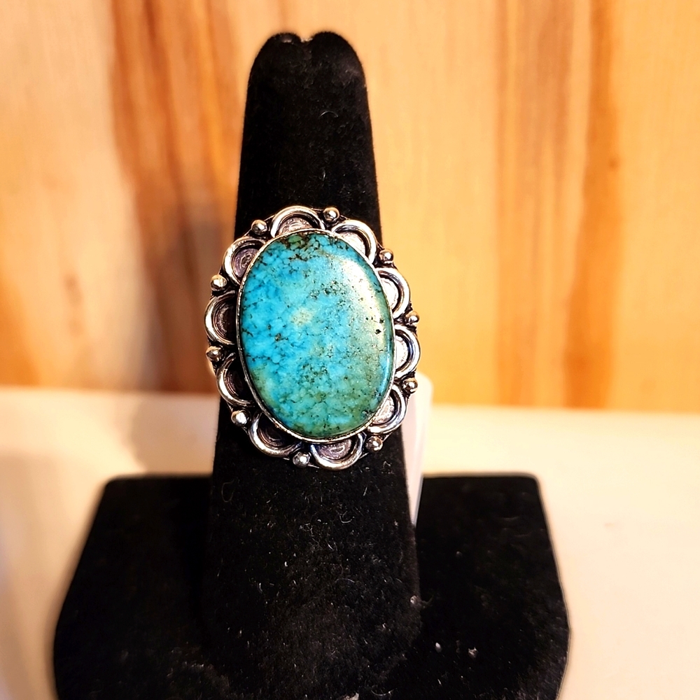 Gemstone Ring Adjustable A50